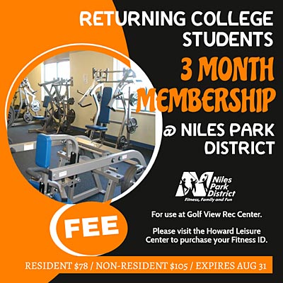 Summer fitness membership for college students
